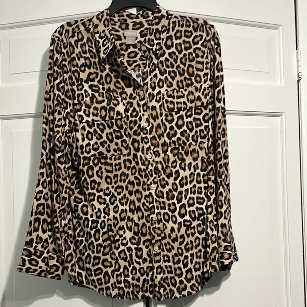 Leopard Print Women's Top